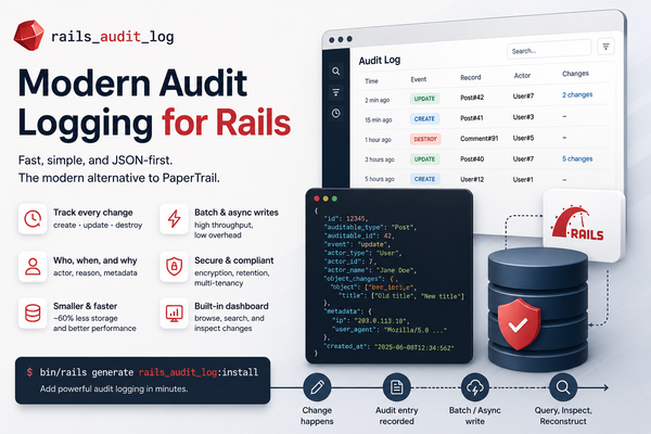 Rethinking Audit Logging in Rails